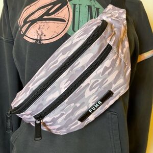 PUMA Pink/Lilac Camo Fanny Pack / Waist Bag (NWOT)